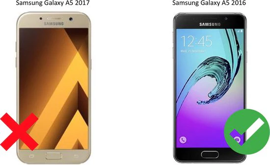 Screenprotector geschikt voor Samsung Galaxy A5 (2016) - Glas PET Folie Screenprotector Transparant 0.2mm 9H (Full Screen Protector) - Afbeelding 3