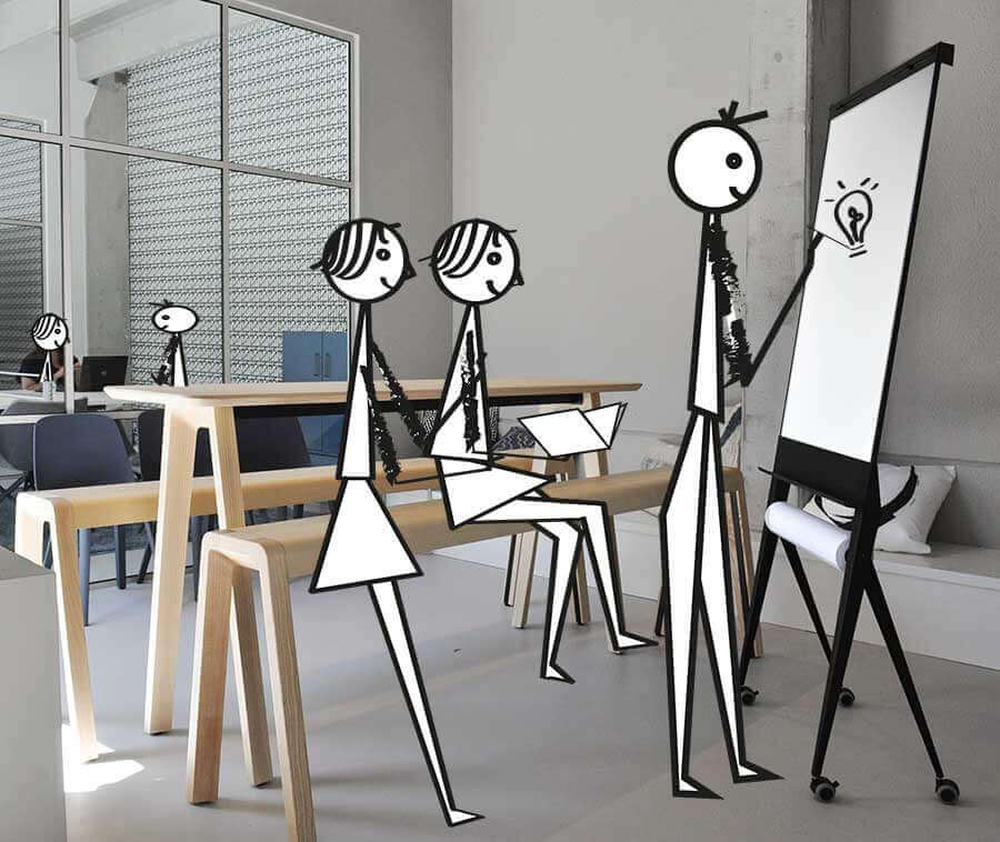 STRUIS design whiteboard & flipchart - Afbeelding 2
